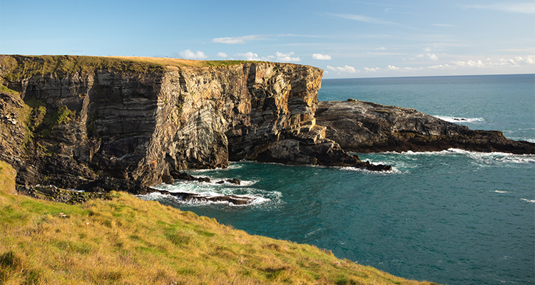 Cliff with Ocean 