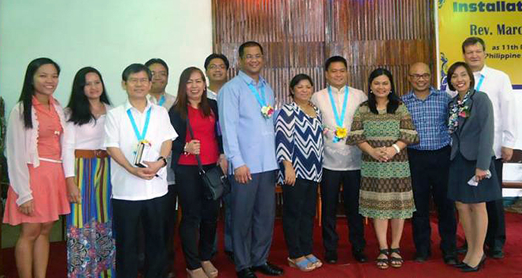 New President Installed At Philippine Nazarene College - Church Of The 